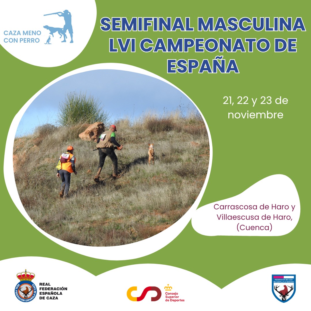 CAMPEONATO ESPAÑA CAZA MENOR CON PERRO